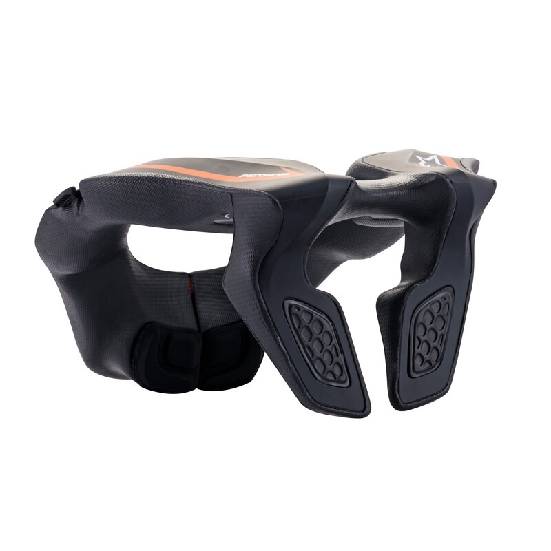 Alpinestars Neck Support Младежки протектор за врат Черен и оранжев