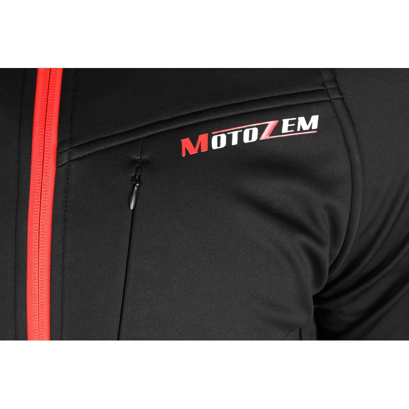 Софтшел яке MotoZem Racing Team черно-червено