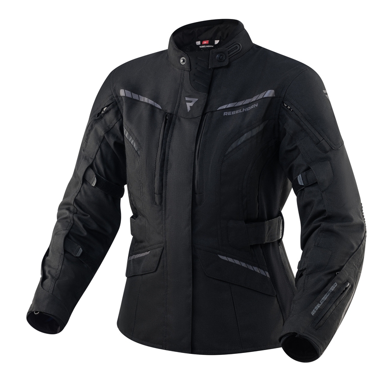 Дамско мото яке Rebelhorn Hiker III black разпродажба