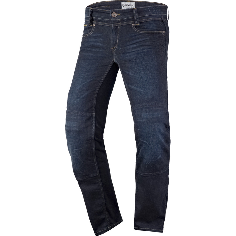 Дамски дънки SCOTT Denim Stretch Motorcycle Jeans Blue