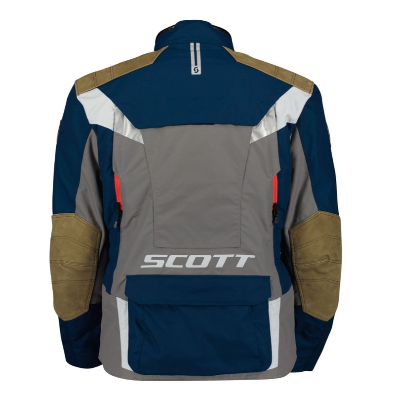 Мотоциклетно яке SCOTT Dualraid Dryo сиво-синьо разпродажба