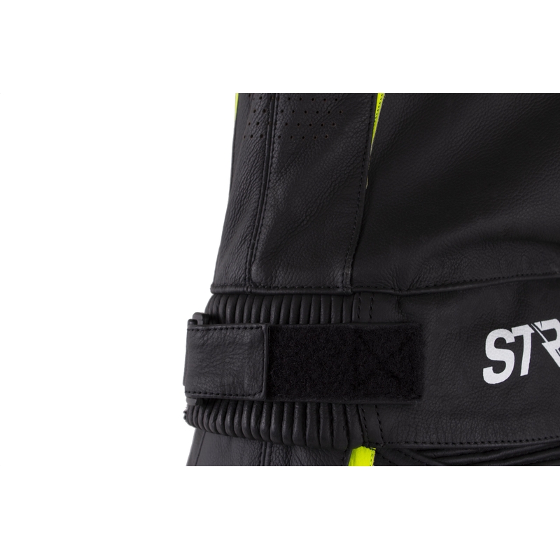 Мотоциклетен гащеризон Street Racer Fast Track 2 Black-White-Fluo Yellow разпродажба