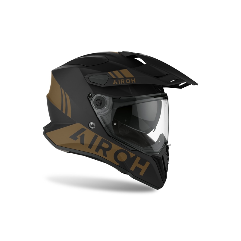 Enduro přilba Airoh Commander Factor černo-zlatá výprodej