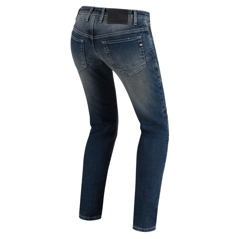 Дамски дънки PMJ Jenny blue motorcycle разпродажба