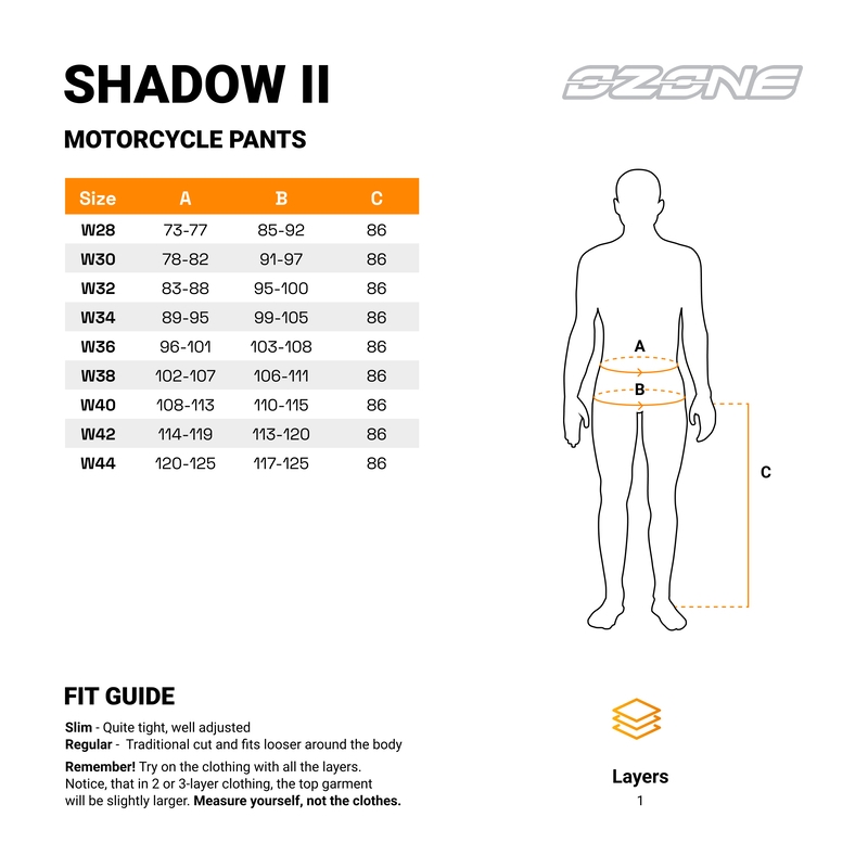 Ozone Shadow II Black Дънки за мотоциклет разпродажба