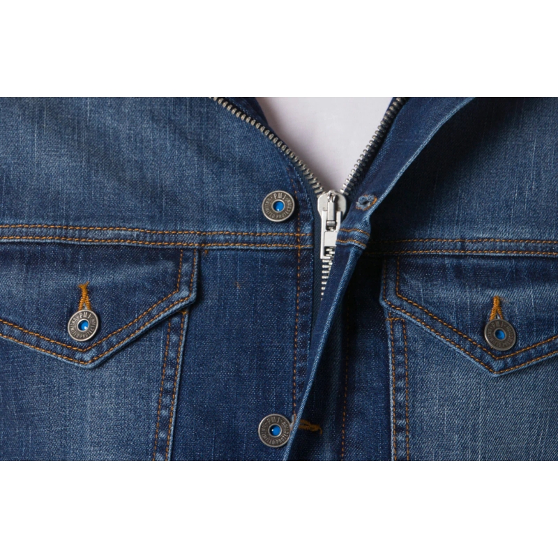 Мотоциклетно яке PMJ West синьо разпродажба