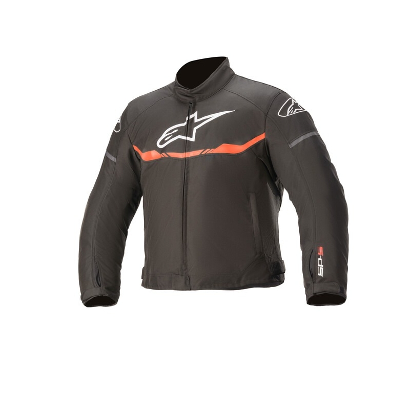 Alpinestars T-SP S Водоустойчиво детско яке за мотоциклет в бяло, червено и черно