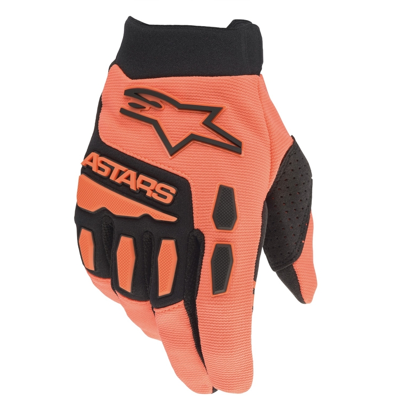 Alpinestars Full Bore Детски ръкавици за мотокрос Черно и оранжево