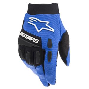 Alpinestars Full Bore Детски ръкавици за мотокрос Черно и синьо