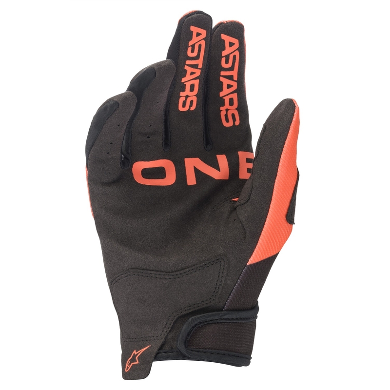 Dětské motokrosové rukavice Alpinestars Radar černo-oranžové