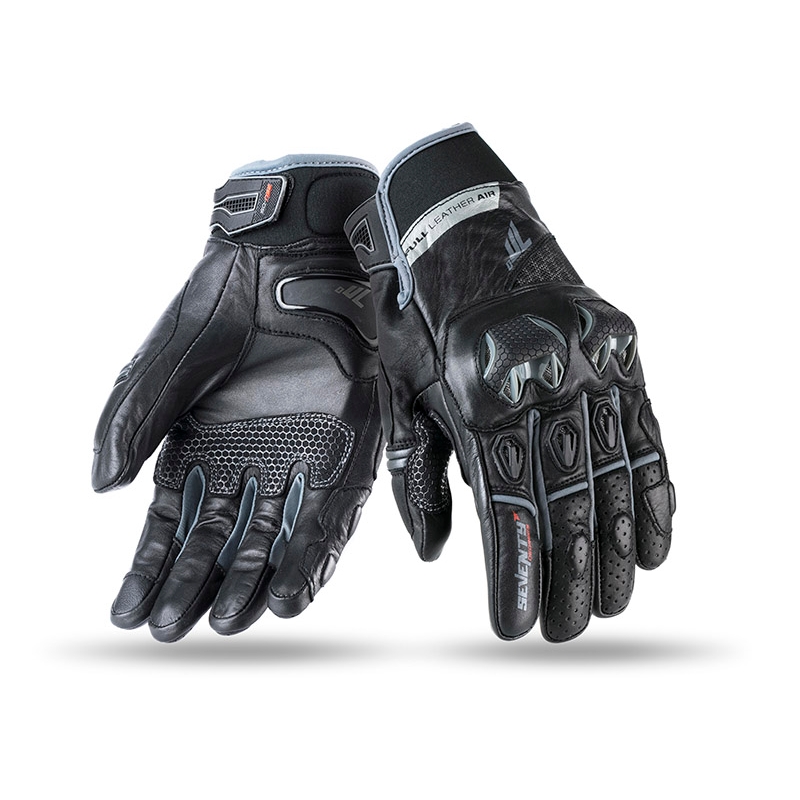 Ръкавици за мотоциклет SEVENTY DEGREES SD-N32 black-grey