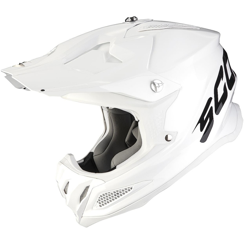Мотокрос каска Scorpion VX-22 Air Solid white