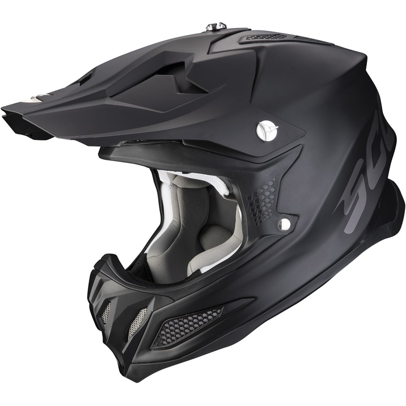 Мотокрос каска Scorpion VX-22 Air Solid black matt