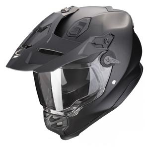Ендуро мотоциклетна каска SCORPION ADF-9000 AIR Solid pearl black matt