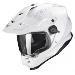 Ендуро мотоциклетна каска SCORPION ADF-9000 AIR Solid pearl white