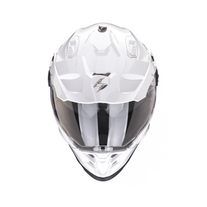 Ендуро мотоциклетна каска SCORPION ADF-9000 AIR Solid pearl white
