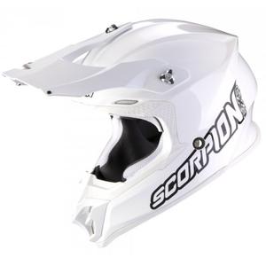 Мотокрос каска Scorpion VX-16 EVO AIR Solid white