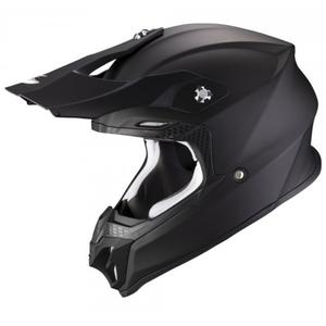 Мотокрос каска Scorpion VX-16 EVO AIR Solid black matt