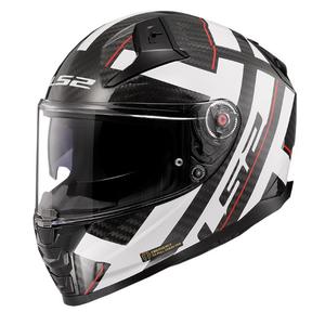 LS2 FF811 Vector II C Strong черно-бяла интегрална мотоциклетна каска