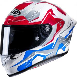 HJC RPHA 1 Nomaro MC21 червено-синьо-бяло-сребърна интегрална мотоциклетна каска
