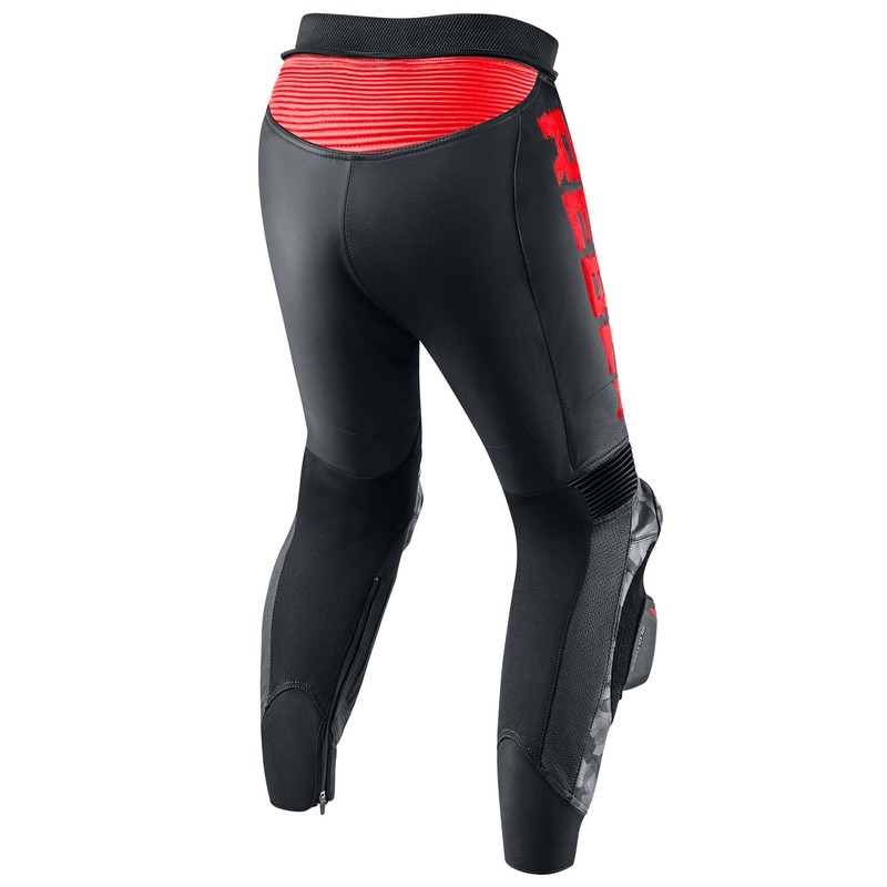 Rebelhorn Rebel Black-Fluo Red Мотоциклетни панталони разпродажба