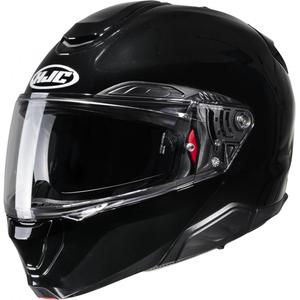 HJC RPHA 91 Solid Metallic Black Flip-up мотоциклетна каска