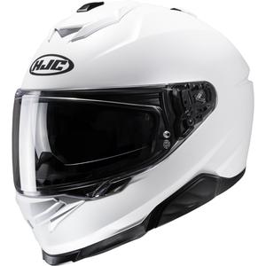 Интегрална мотоциклетна каска HJC i71 Solid Semi Flat Pearl White