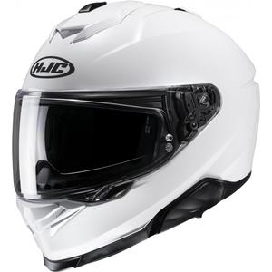 HJC i71 Solid pearl white интегрална мотоциклетна каска