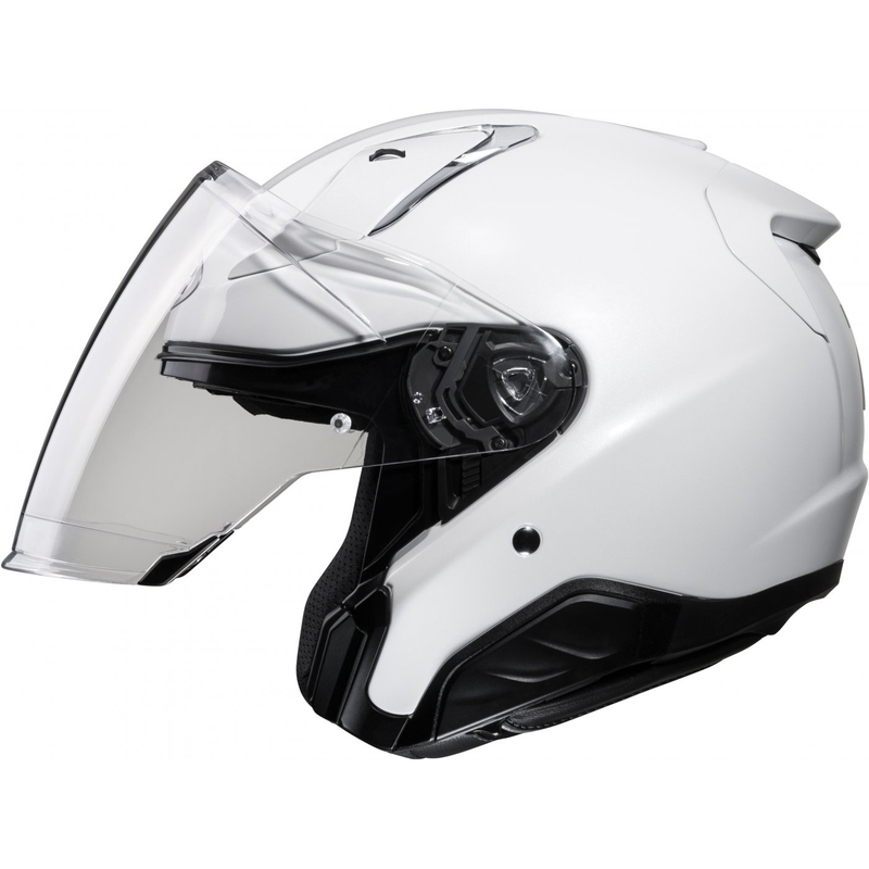 Отворена мотоциклетна каска HJC RPHA 31 Solid pearl white