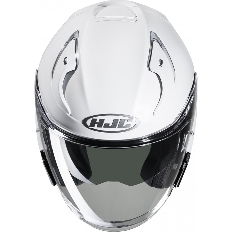 Отворена мотоциклетна каска HJC RPHA 31 Solid pearl white