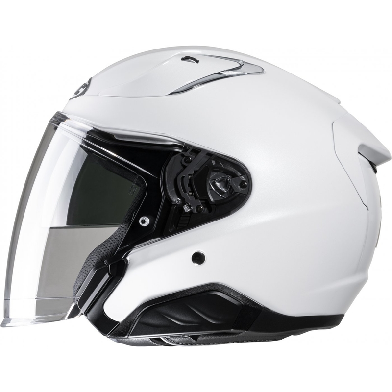 Отворена мотоциклетна каска HJC RPHA 31 Solid pearl white