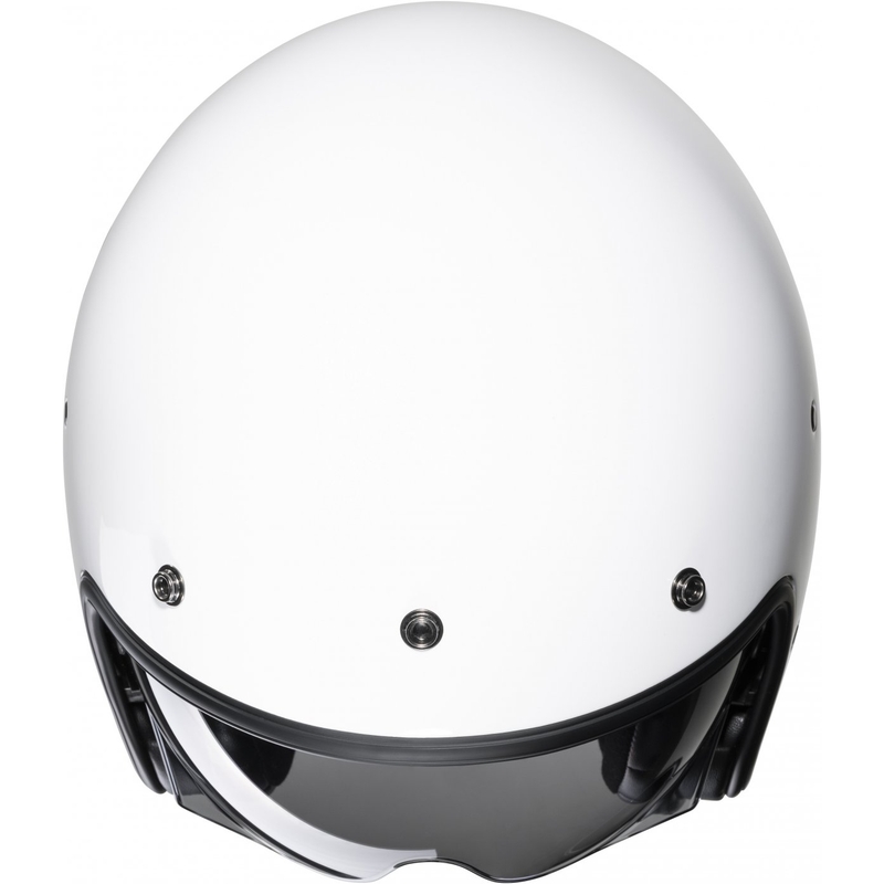 Отворена мотоциклетна каска HJC V31 Solid white