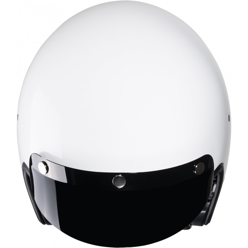 Отворена мотоциклетна каска HJC V31 Solid white