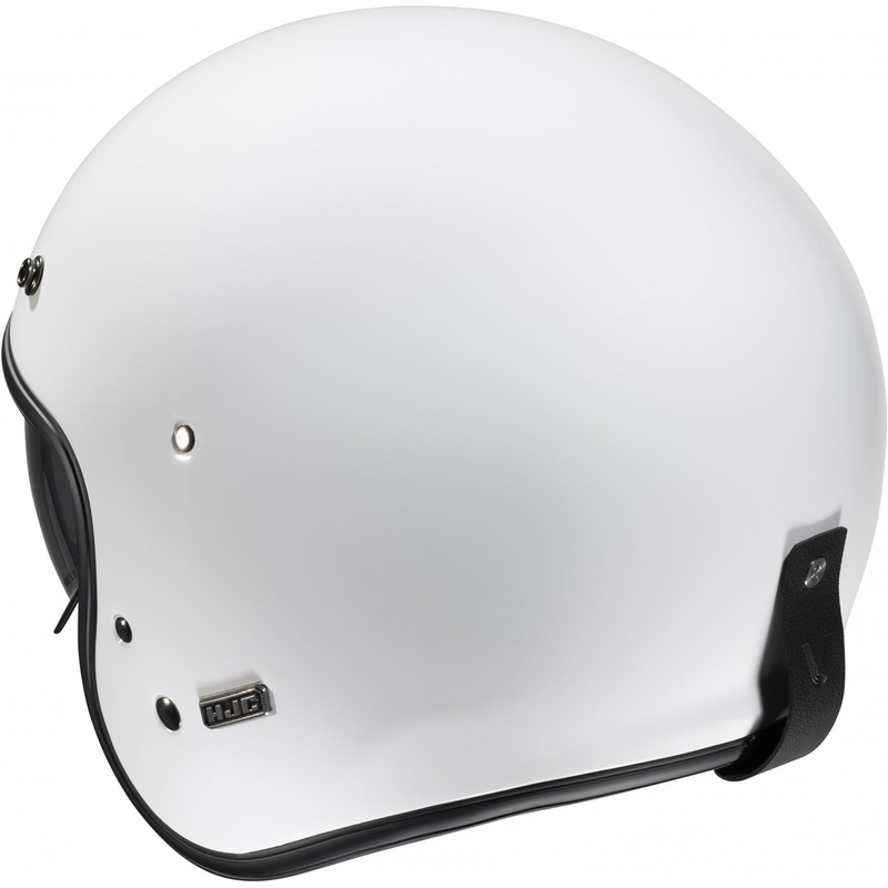 Отворена мотоциклетна каска HJC V31 Solid white
