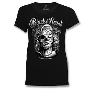 Дамска тениска Black Heart Dirty Queen