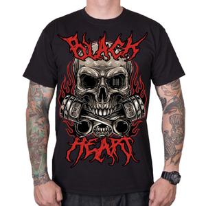 Мъжка тениска Black Heart Metal Head