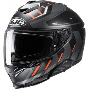 HJC i71 Simo MC6HSF черно-сиво-оранжева интегрална мотоциклетна каска