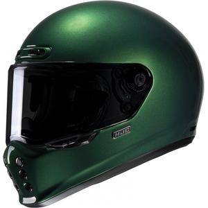 Интегрална мотоциклетна каска HJC V10 Solid green