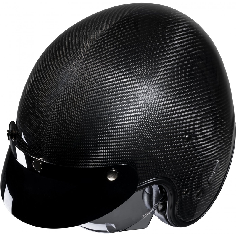 HJC V31 Carbon Отворена каска Черно