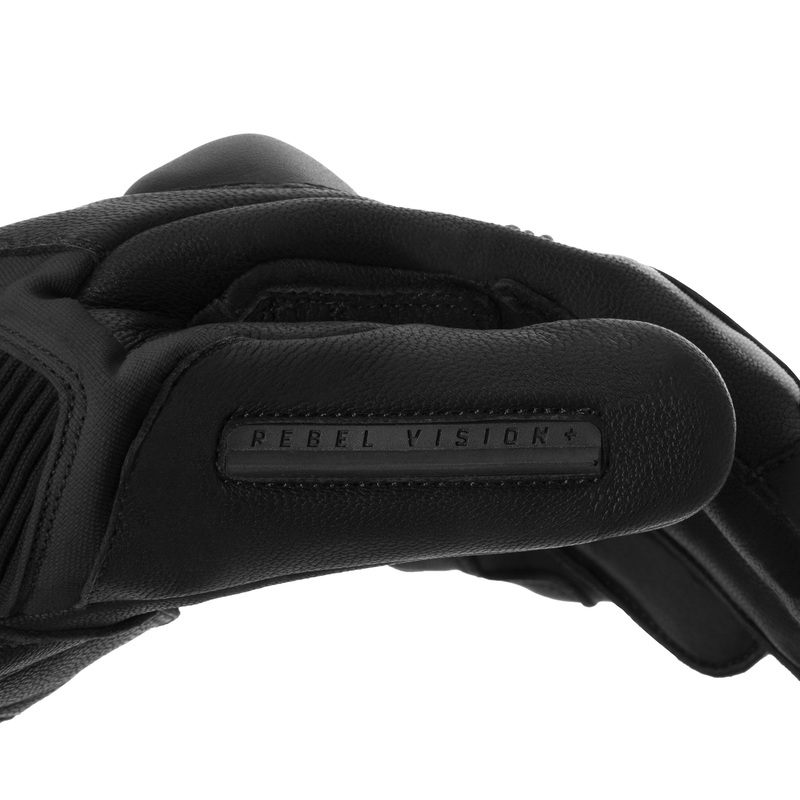 Rebelhorn Range мотоциклетни ръкавици Black