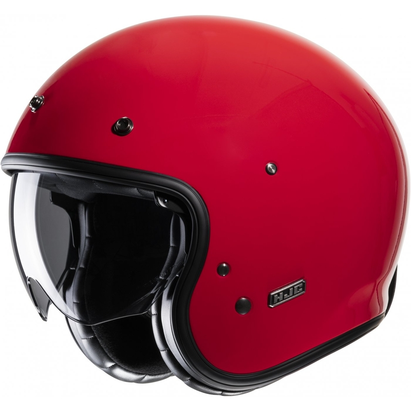 Отворена мотоциклетна каска HJC V31 Solid red