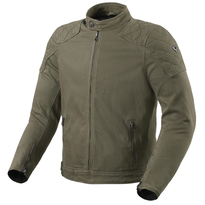 Bunda na motorku Revit Dale hnědá výprodej
