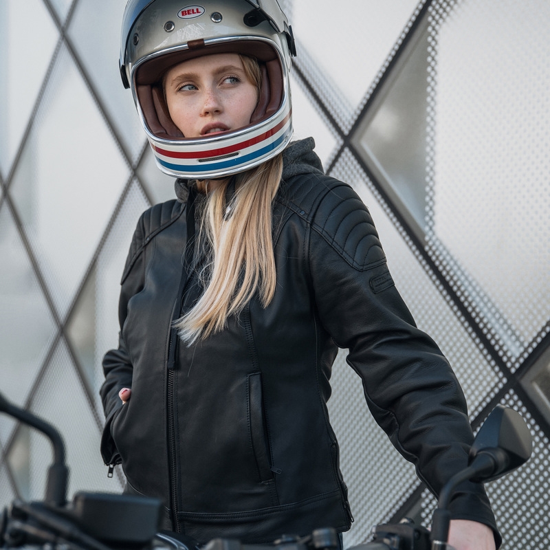 Дамско мотоциклетно яке Rebelhorn Impala черно