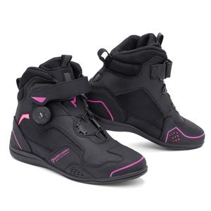Дамски мотоциклетни ботуши Rebelhorn Spark II Black and Pink