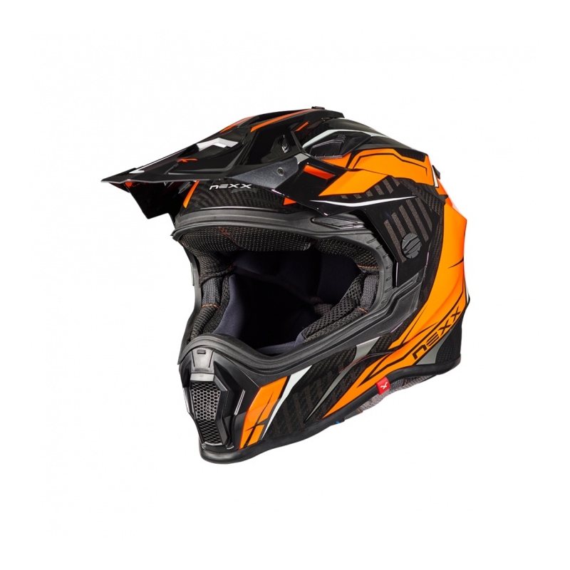 Enduro přilba NEXX X.WRL Atika černo-oranžová výprodej