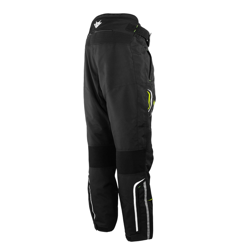 Kalhoty na motorku RSA Warm černo-fluo žluté výprodej
