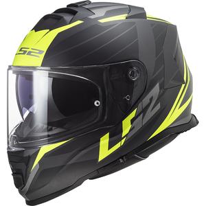 LS2 FF800 Storm II Nerve черно-флуорово жълта интегрална мотоциклетна каска