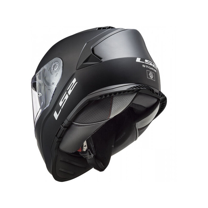 LS2 FF800 Storm II Solid Matte Black Интегрална мотоциклетна каска