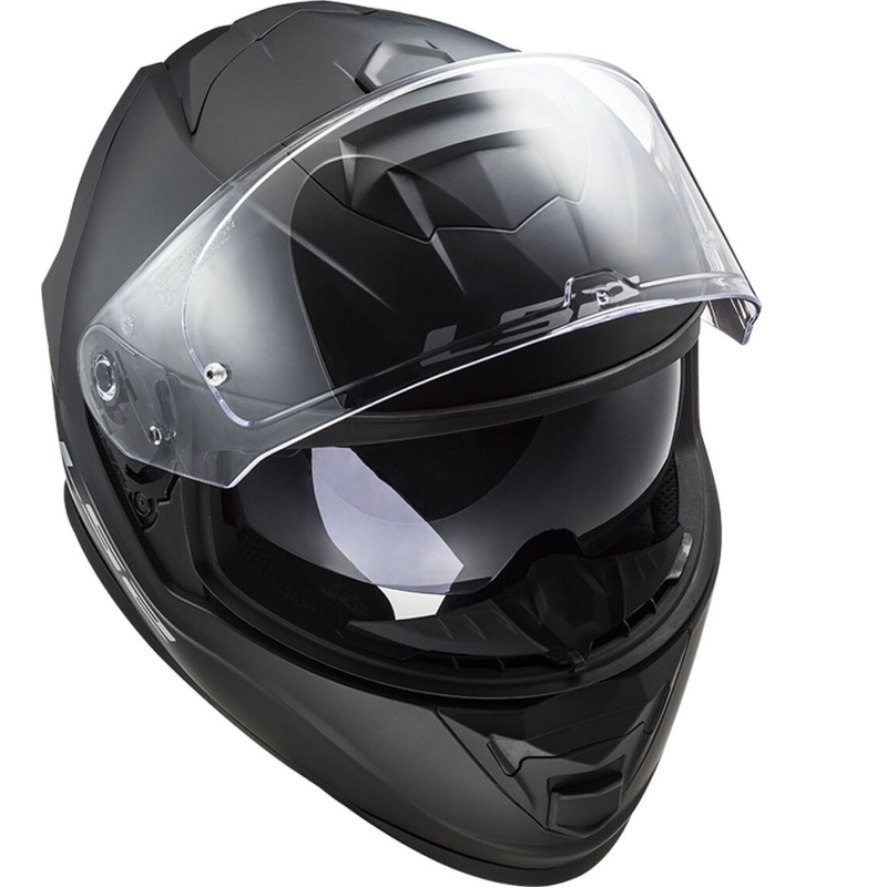LS2 FF800 Storm II Solid Matte Black Интегрална мотоциклетна каска