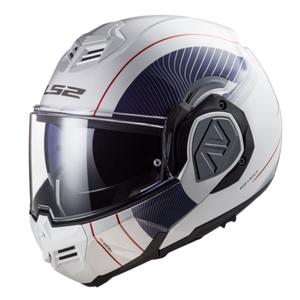 Каска за мотоциклет LS2 FF906 Advant Cooper 06 синьо-бяла